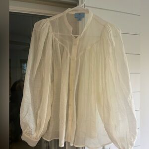 Billowy CeCe Blouse Sheer